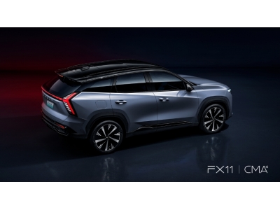 CMA架構(gòu)再出全新A級(jí)SUV，吉利FX11官圖曝光
